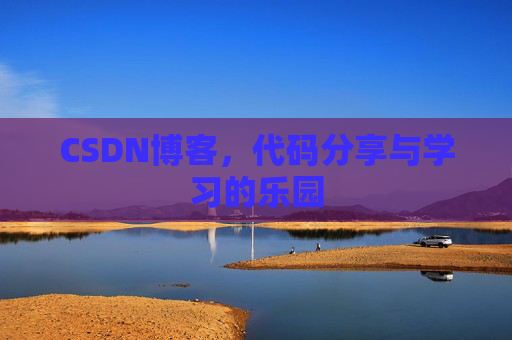 CSDN博客，代码分享与学习的乐园